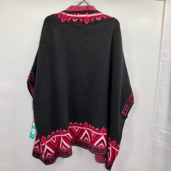 The Pioneer Woman Short Sleeve Ruana Sweater NEW XXL / XXXL *Small Snag - Picture 2 of 12